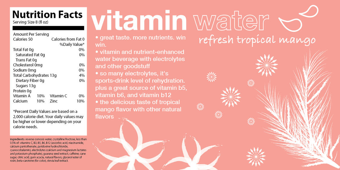 refresh tropical mango